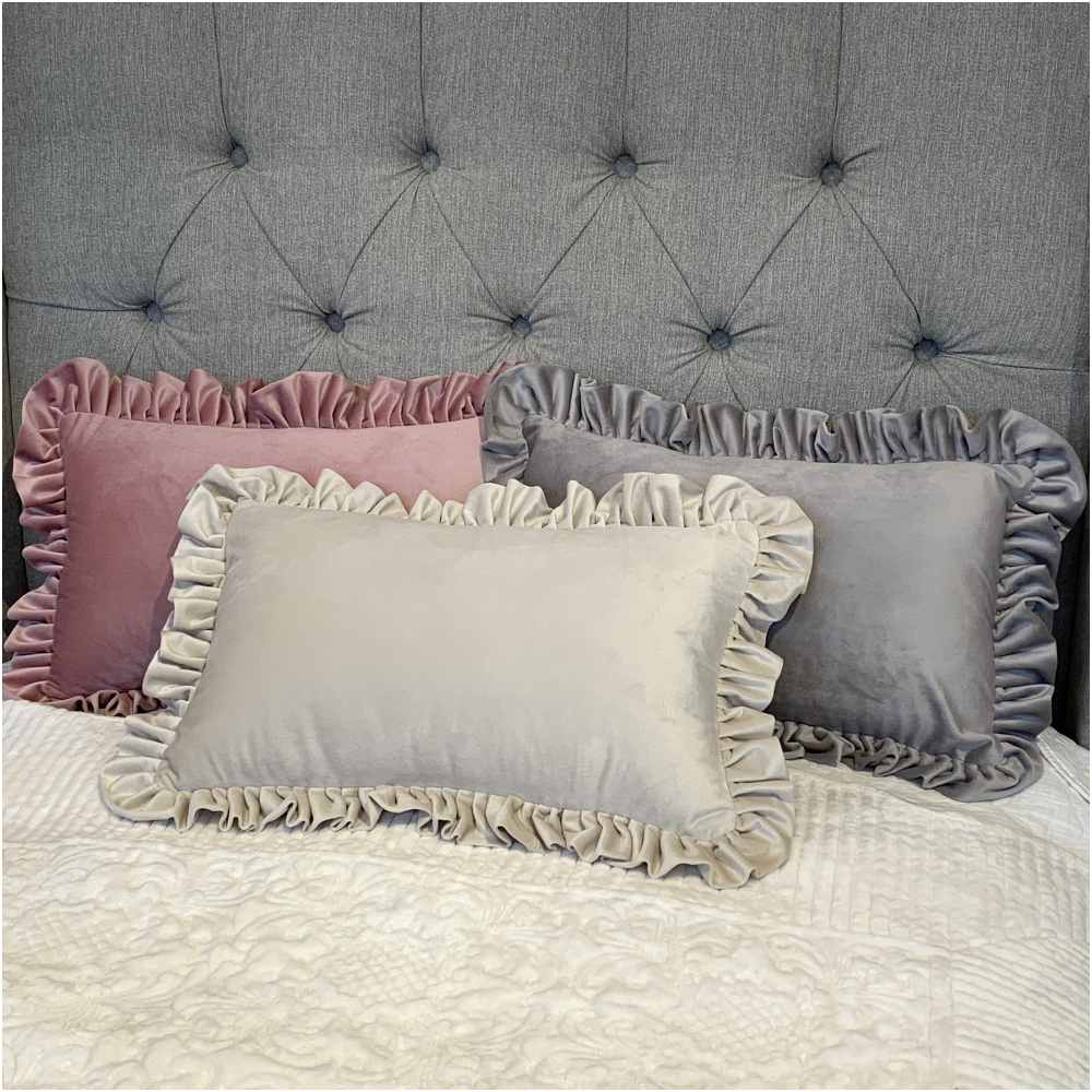 ラルフローレン フリルクッション アンティーク 2個セット c ラルフ