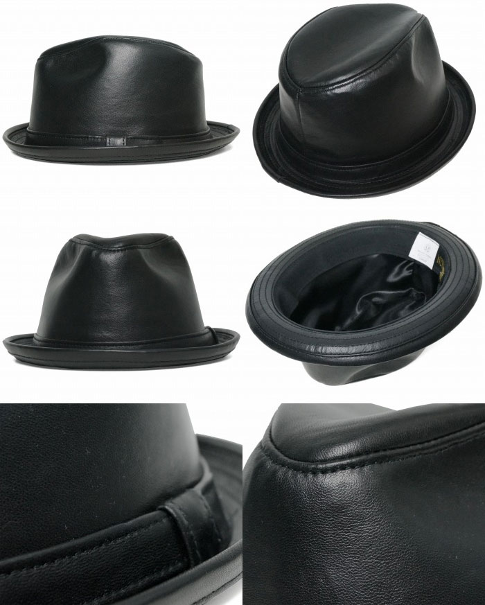 送料無料 NEW YORK HAT ニューヨークハット 9204 Lambskin Fedora