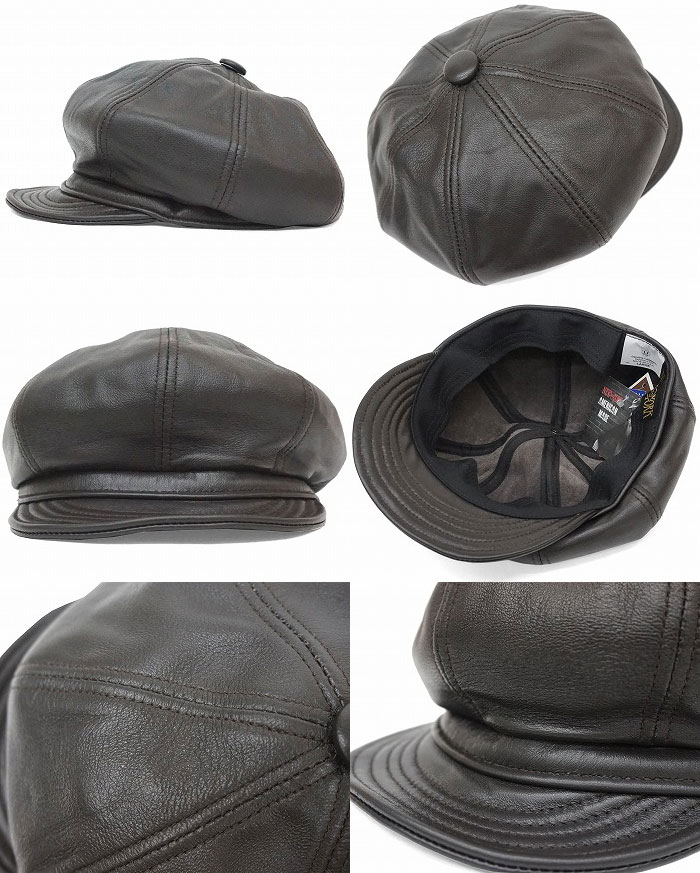 送料無料 NEW YORK HAT ニューヨークハット 9207 Lambskin Spitfire