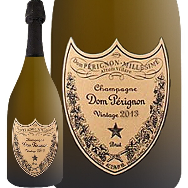 シャンパーニュ・ドン・ペリニョン 2013箱なし ［シャンパン モエ