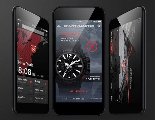 カシオ腕時計Bluetooth搭載 スマートフォンリンク