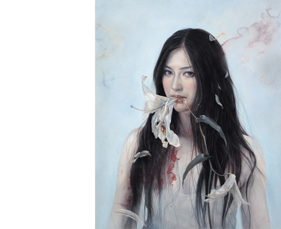 ☆限定サイン本 諏訪敦絵画作品集 どうせなにもみえない｜求龍堂