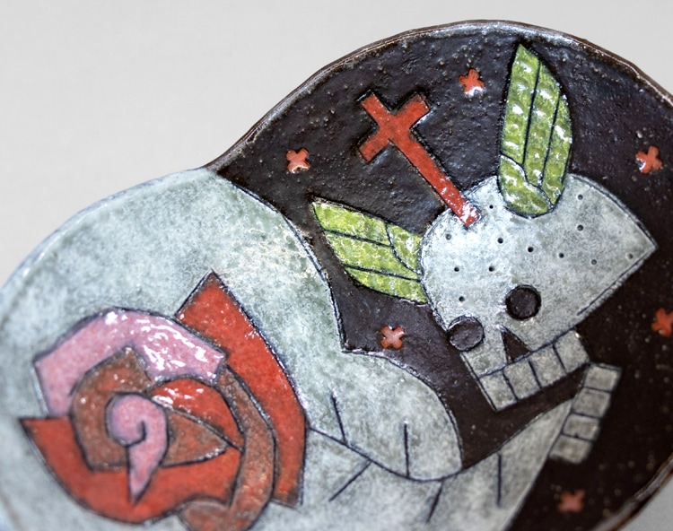 志村観行「豆皿－04」｜求龍堂