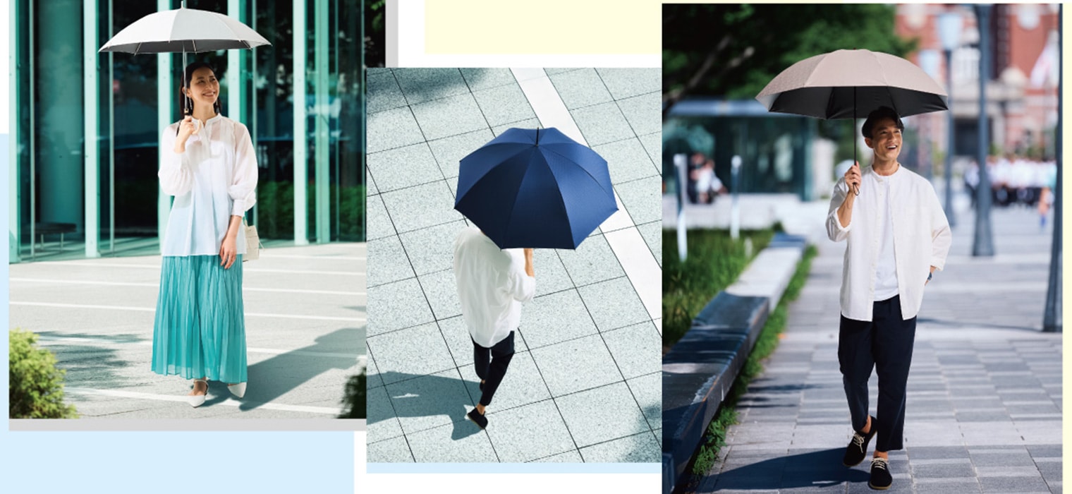 高機能で高品質／前原光榮商店の晴雨兼用・一級遮光の傘｜トンボ洋傘