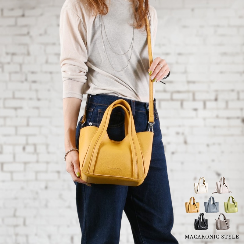 くり手エコレザートートミニ（29165） : 商品詳細 - MACARONIC STYLE