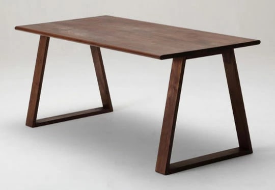 kitoki(キトキ) まかない ダイニングテーブル 無垢 ウォールナット