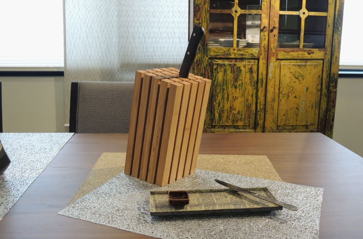 ナイフスタンド 包丁入れ 包丁差し 包丁スタンド 竹 SPLIT(スプリット