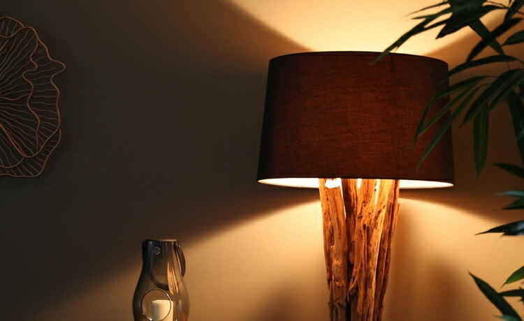 LUXTREE（ラクスツリー） Rough wood フロアライト 間接照明 流木 古材