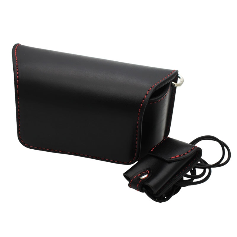 JokerDriver×Third】コラボ ボックスケース3 ブラック×レッド ステッチ