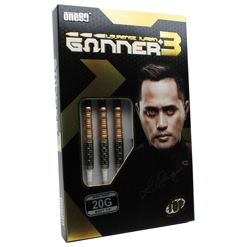 ワンエイティー ガンナー3 20g One80 Gunner3 2BA 20g ダーツ バレル