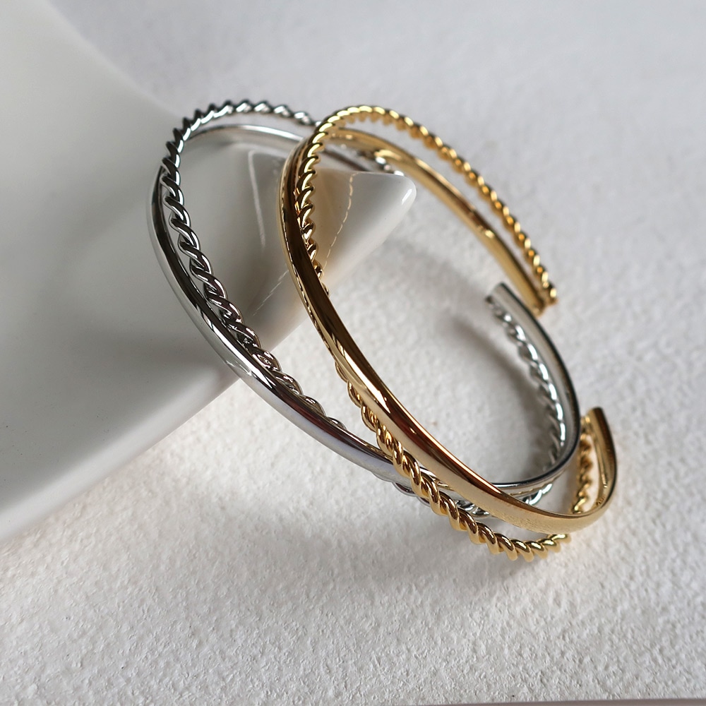 日本製 クロスバングル レディース | ブレスレット・バングル,バングル