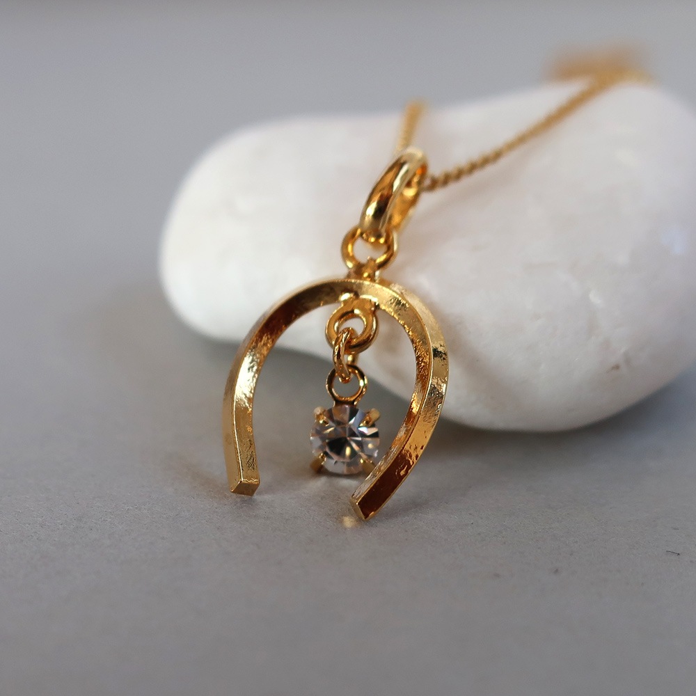 ホースシュー 馬蹄 ネックレス k18gp 日本製 | ネックレス | 日本製