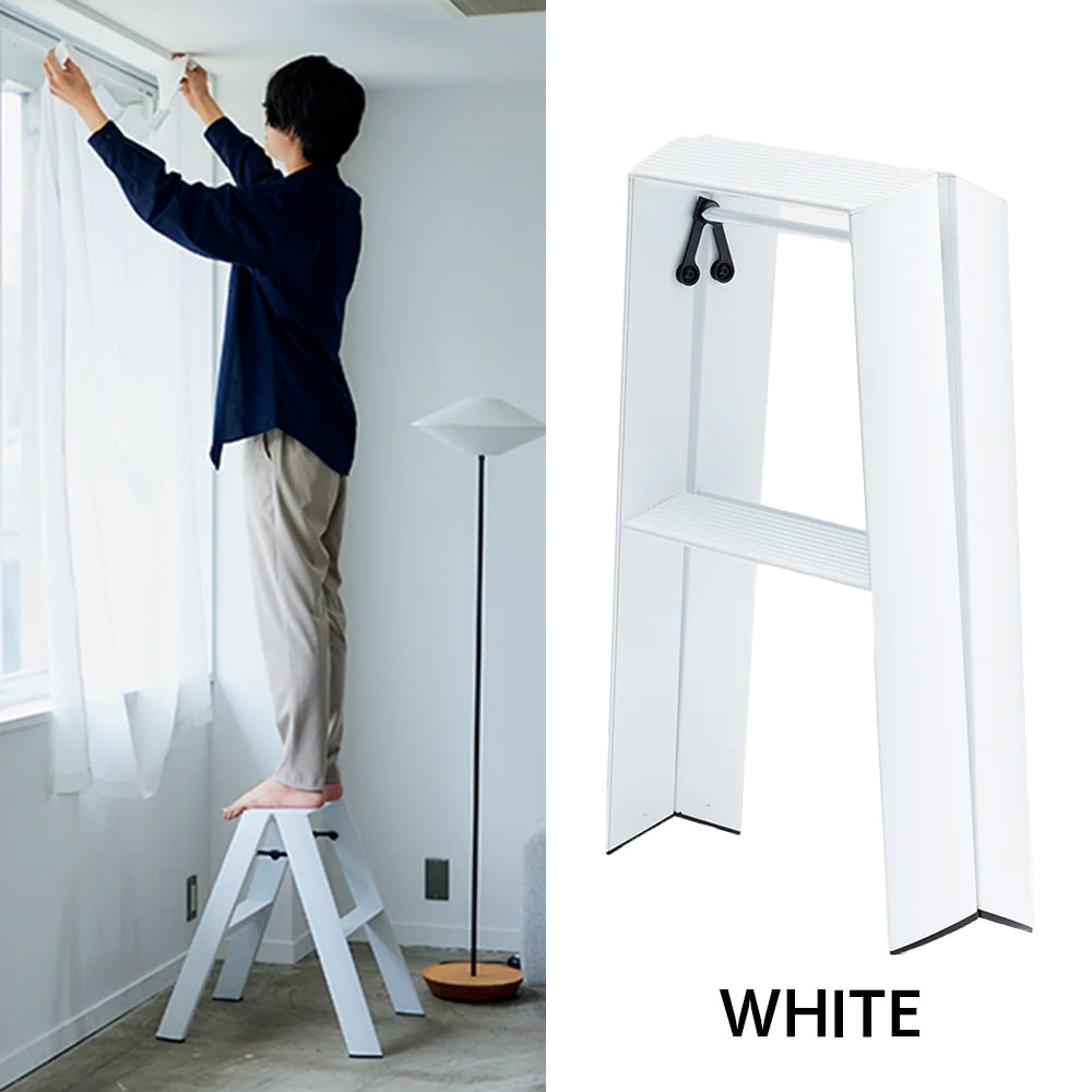 長谷川工業 lucano ルカーノ ツーステップ（2段）ML2.0-2 脚立 踏み台