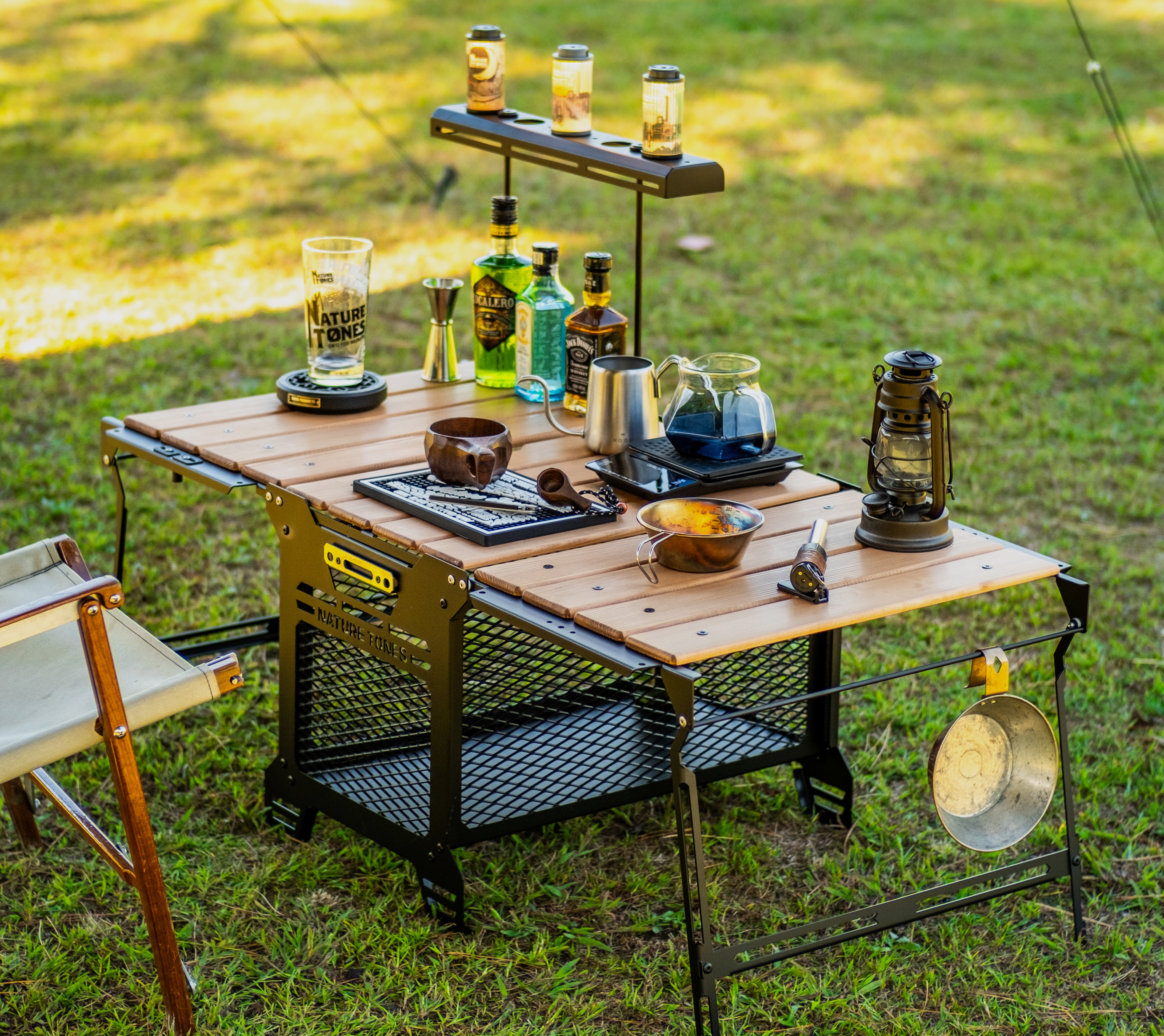 テーブル・チェア・ハンモック NATURE TONE THEQUATTUOR STAND THE