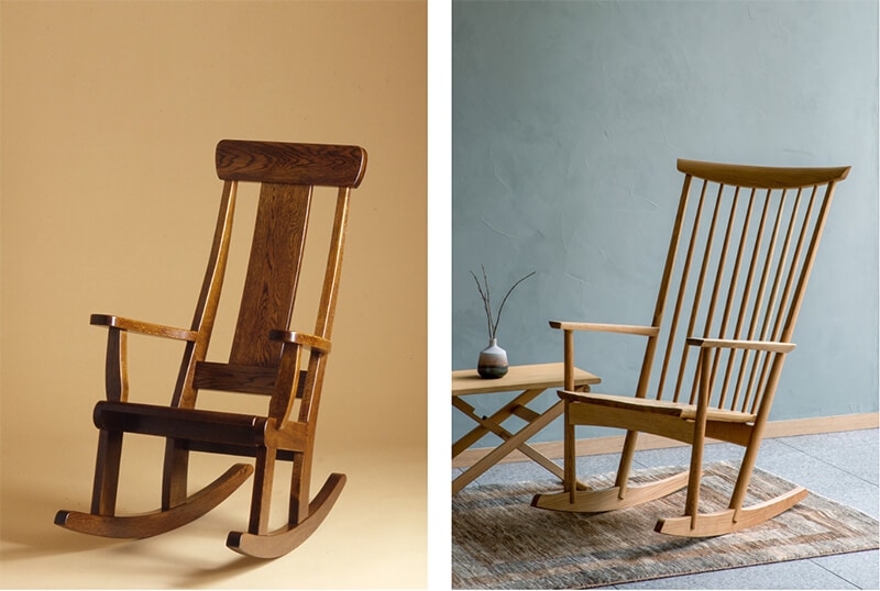 飛騨の家具]Mori:toロッキングチェア｜オークヴィレッジオンラインショップ