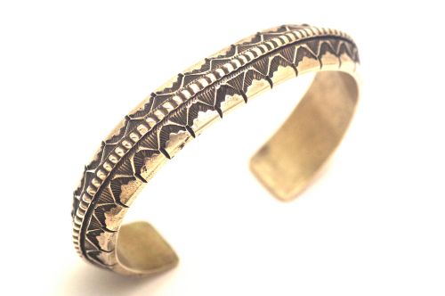 ナバホバングル カルビン・マルティネス作 《スーパーヘビーゲージ