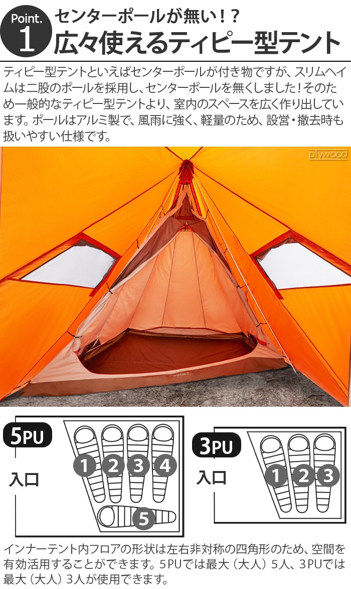 ノルディスク スリムヘイム 3PU 122055 Nordisk Thrymheim | 新着