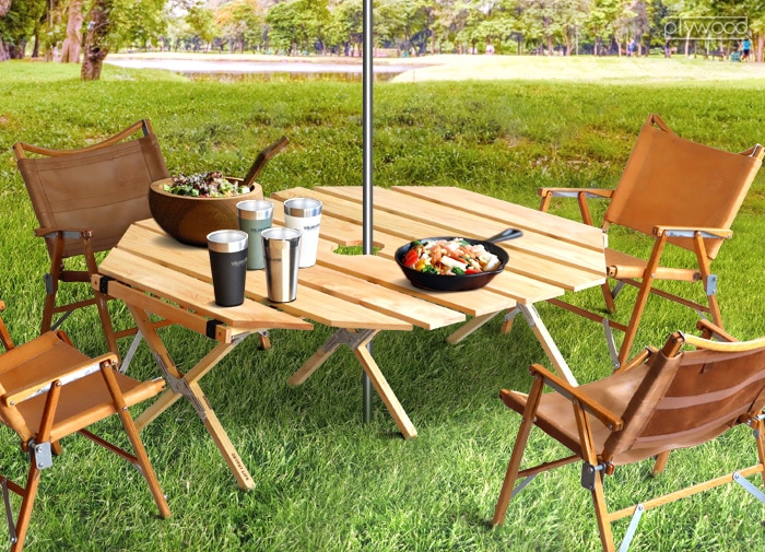 アウトプットライフ ワンポールテーブル OUTPUT LIFE ONEPOLE TABLE L