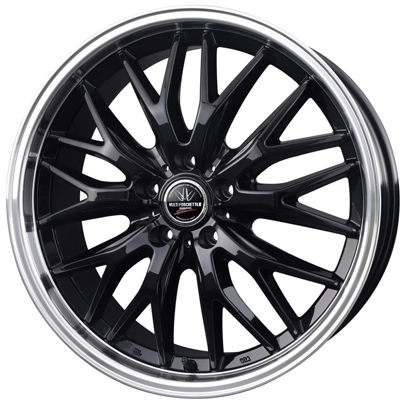 プリウス60系専用 ロクサーニ マルチフォルケッタII(ブラック/リム