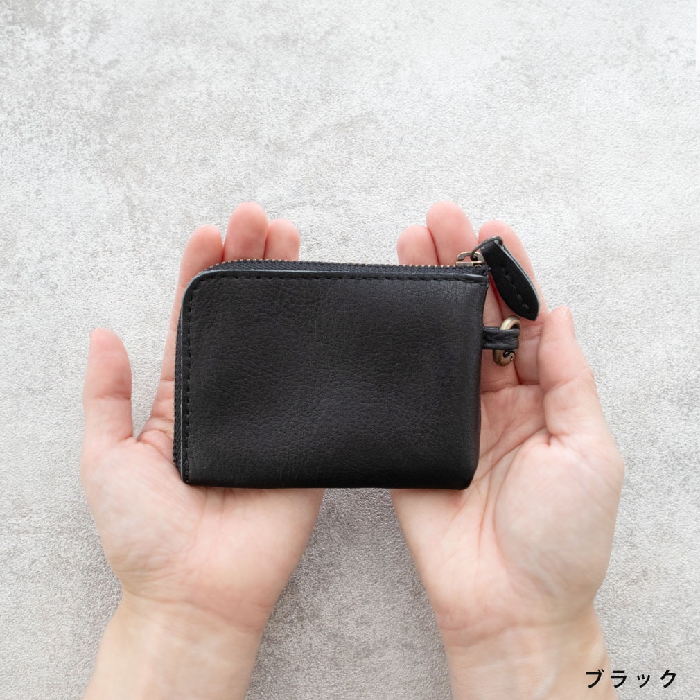 ぶら下げる小さなキーウォレット（キーリング付き） *ストラップ別売