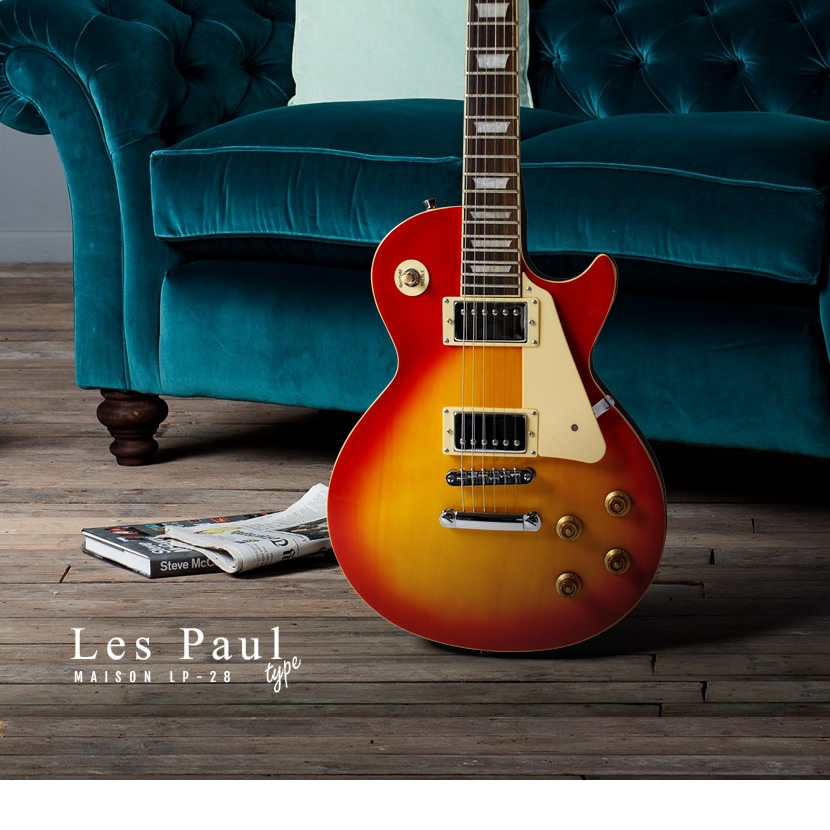 エレキギター レスポールタイプ Maison LP-28 VOX PATHFINDER10
