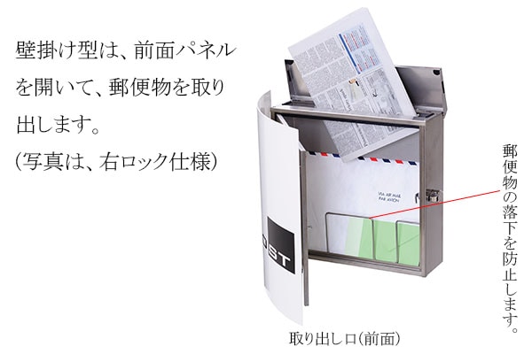 郵便ポスト】Bonn Green ボン・グリーン レバー仕様 〔ドイツ