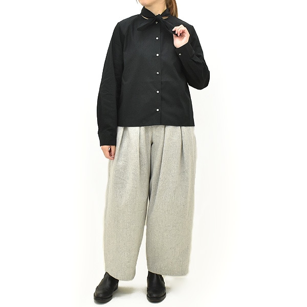 mizuiro ind ミズイロインド リボンタイシャツ 4-230060 レディース