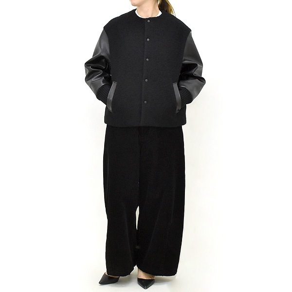 MACPHEE マカフィー シープパイルノーカラーブルゾン ジャケット 34