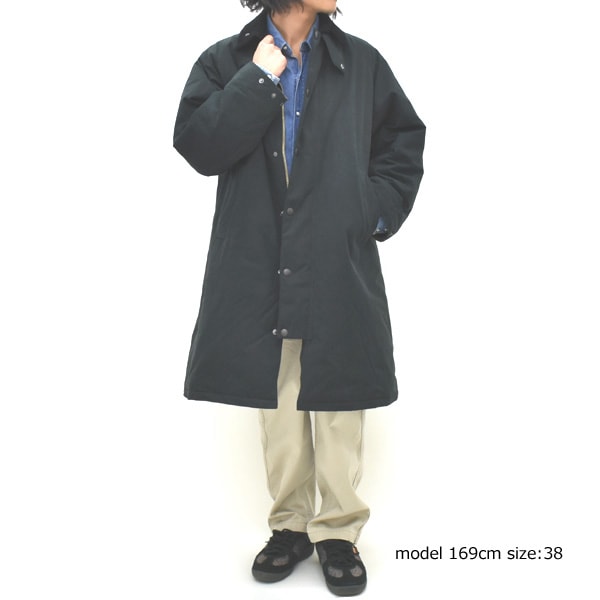 25AW】Barbour バブアー エクスモア パデッド コート 中綿ロングコート