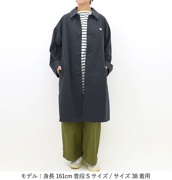 DANTON ダントン ナイロンオックスドルマンスリーブコート DT-A0469NOX