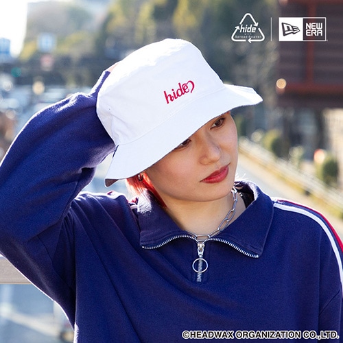 hide x NEW ERA コラボレーションバケットハット（リバーシブルType