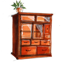 杉無垢材のテーブル | 小物/その他 - 古家具古道具 そうすけ