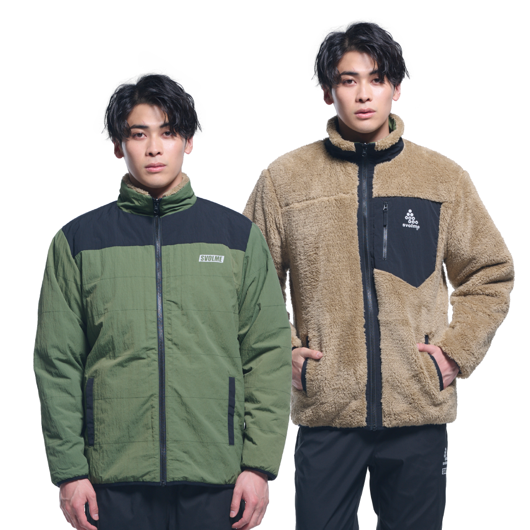 SVOLME 中綿リバーシブルJKT