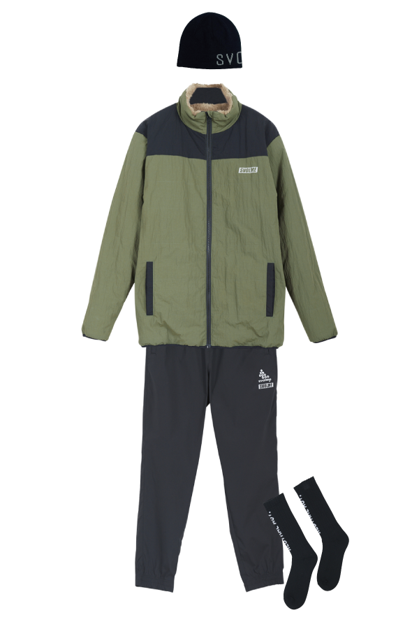 SVOLME 中綿リバーシブルJKT