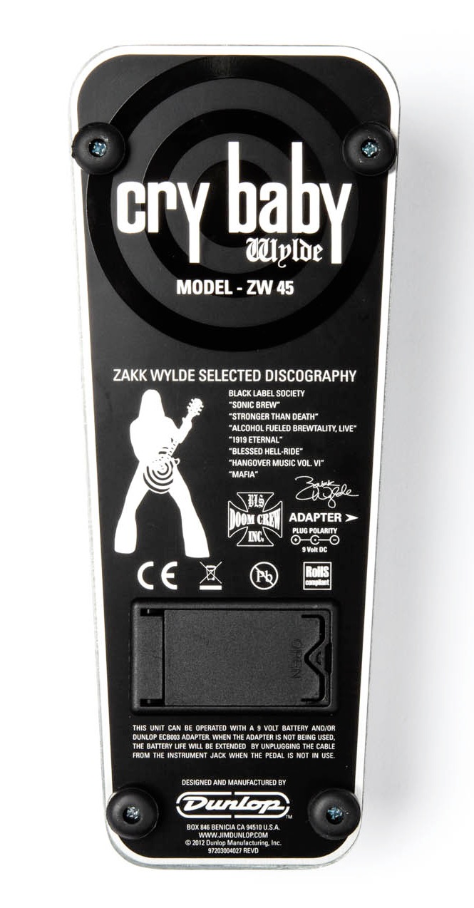 Jim Dunlop Crybaby ZW45 Zakk Wylde Sig Wah - GigGear