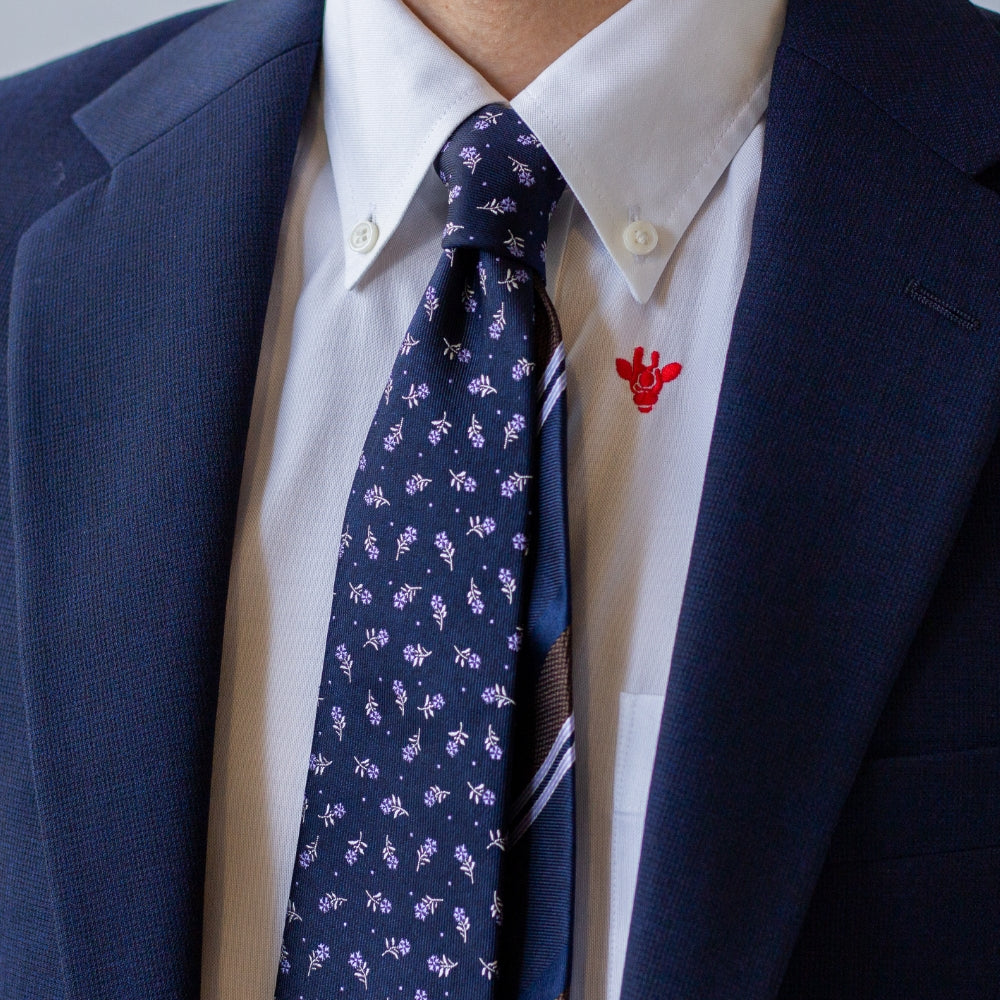 自分自身に花束を。｜フラワーチップレジメンタルタイ – giraffe