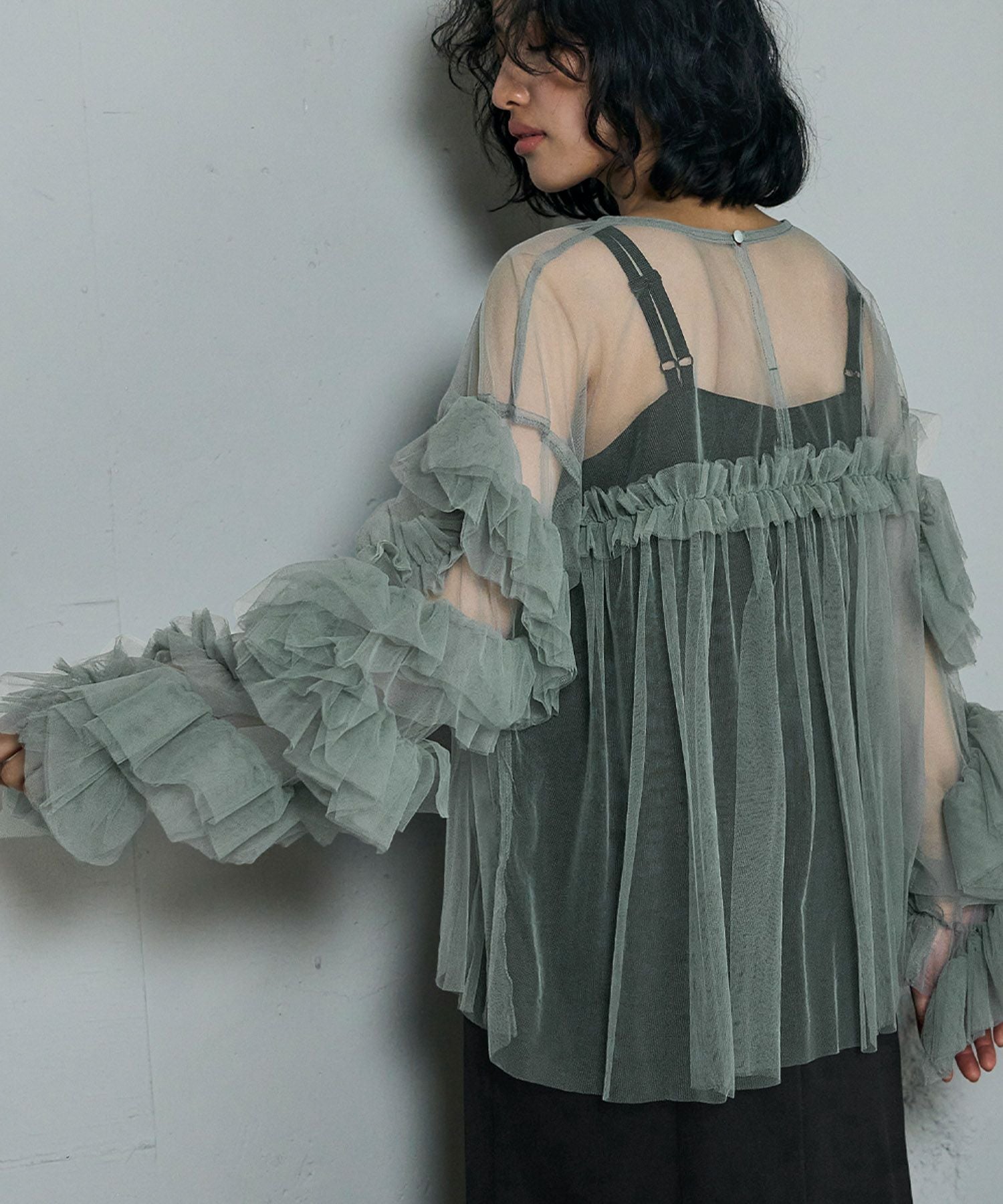 結婚式・お呼ばれ対応 | デコラティブチュールトップス - パーティー