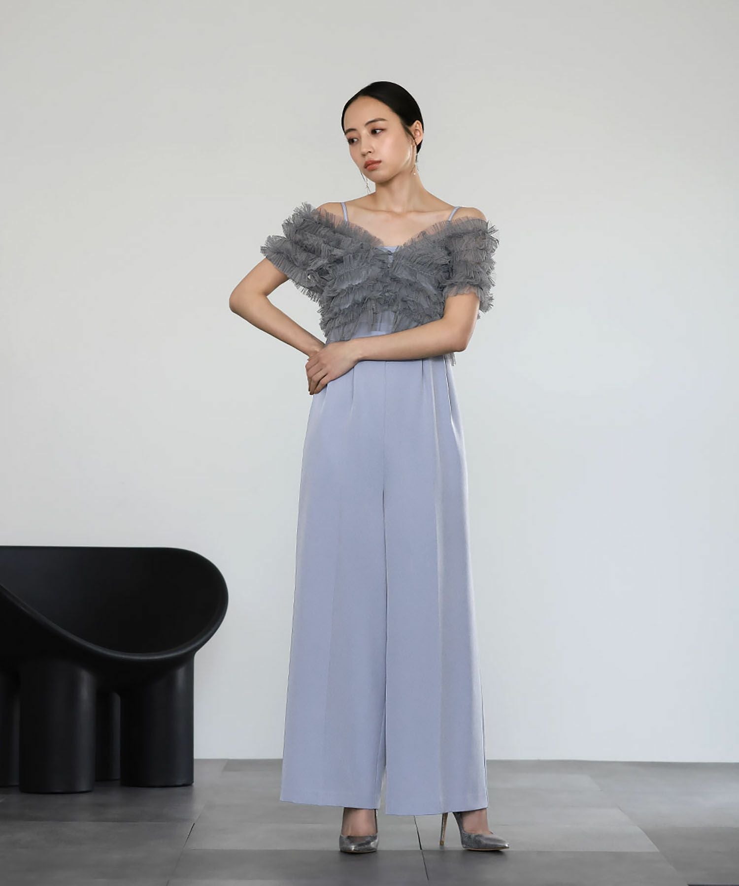 結婚式・お呼ばれ対応 | 2点セットオールインワンパンツドレス