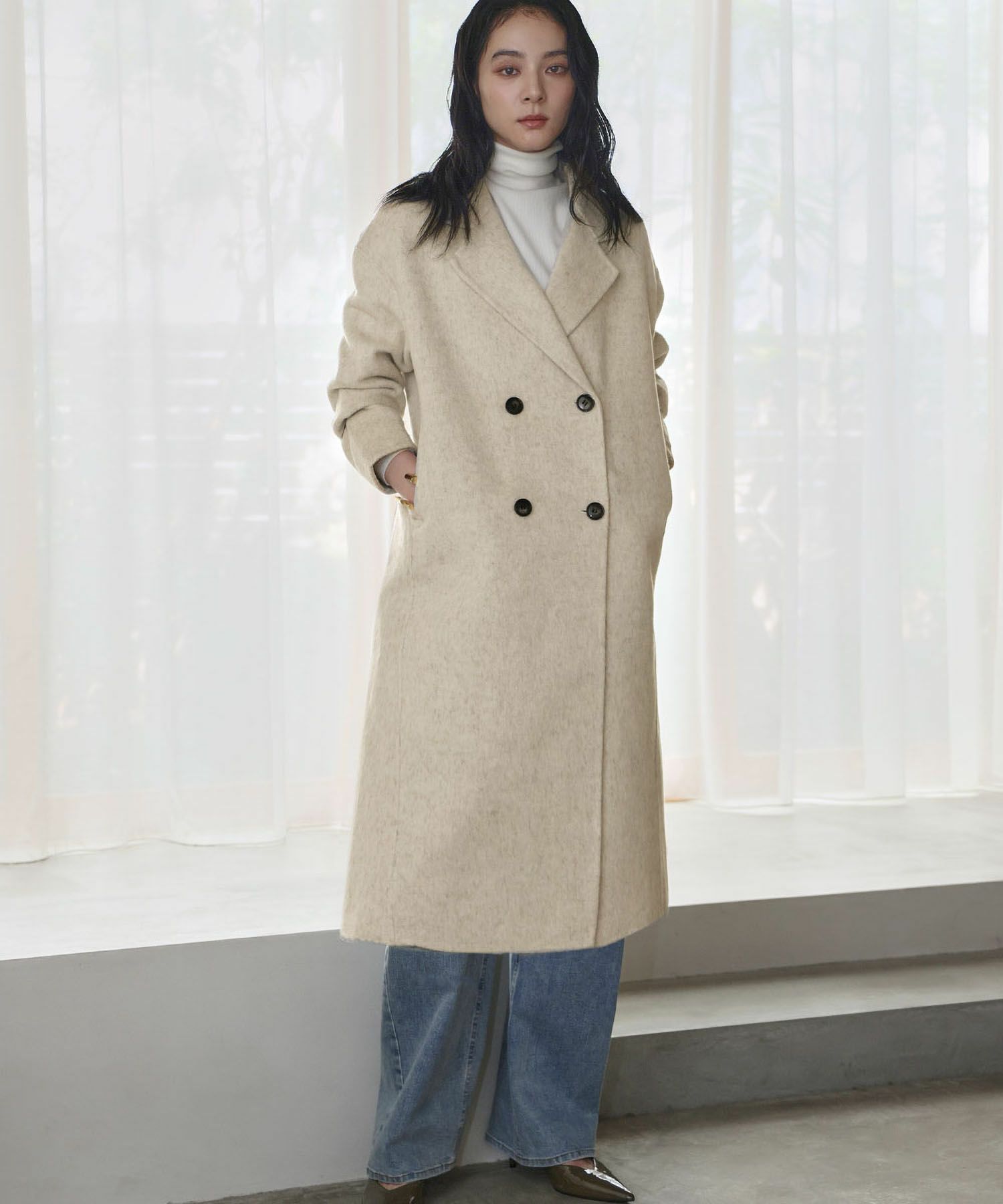 デイリー・カジュアル対応 | 上質ウールチェスターコート - パーティー