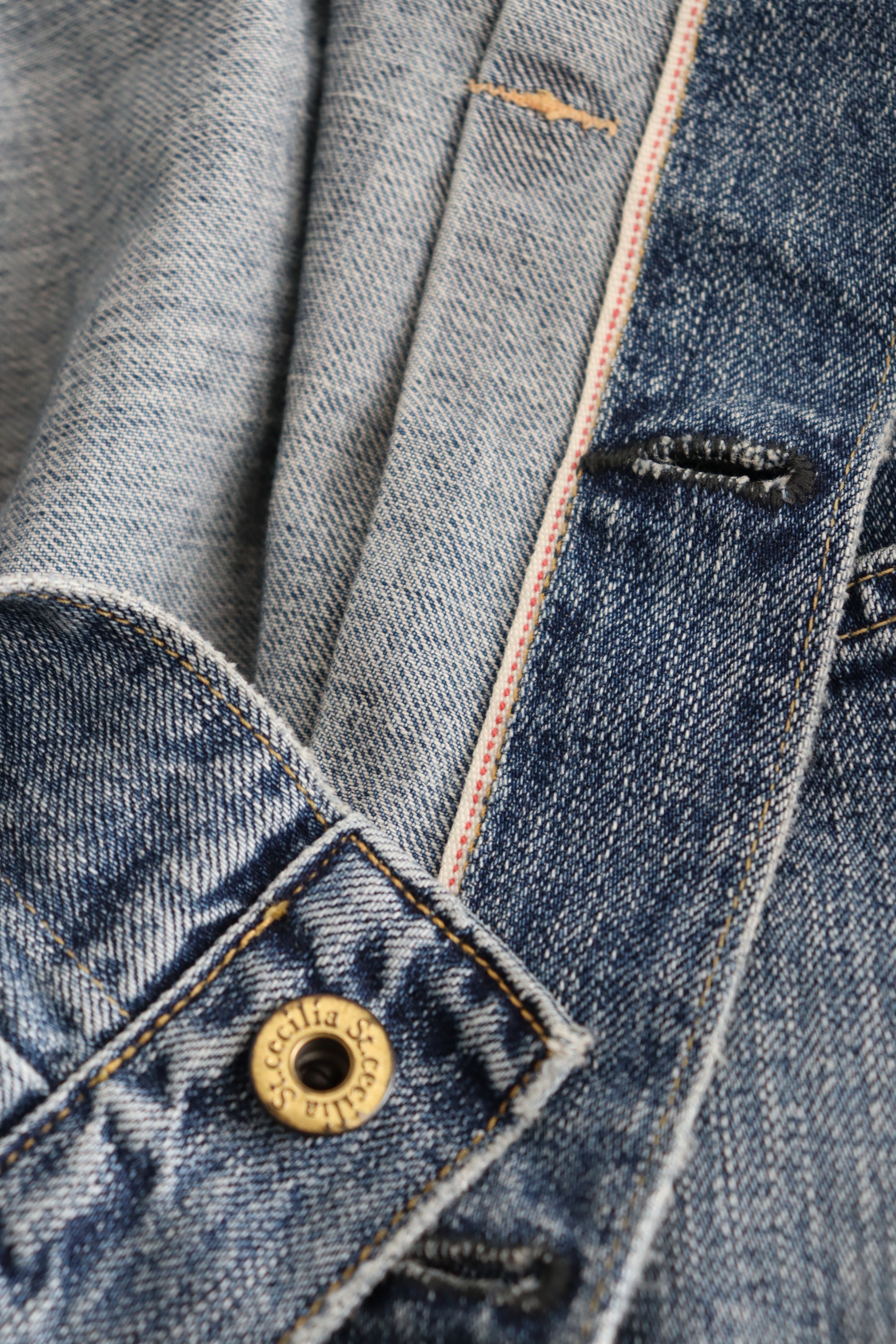 St.cecilia セルヴィッチデニムジャケット – GIRLISH