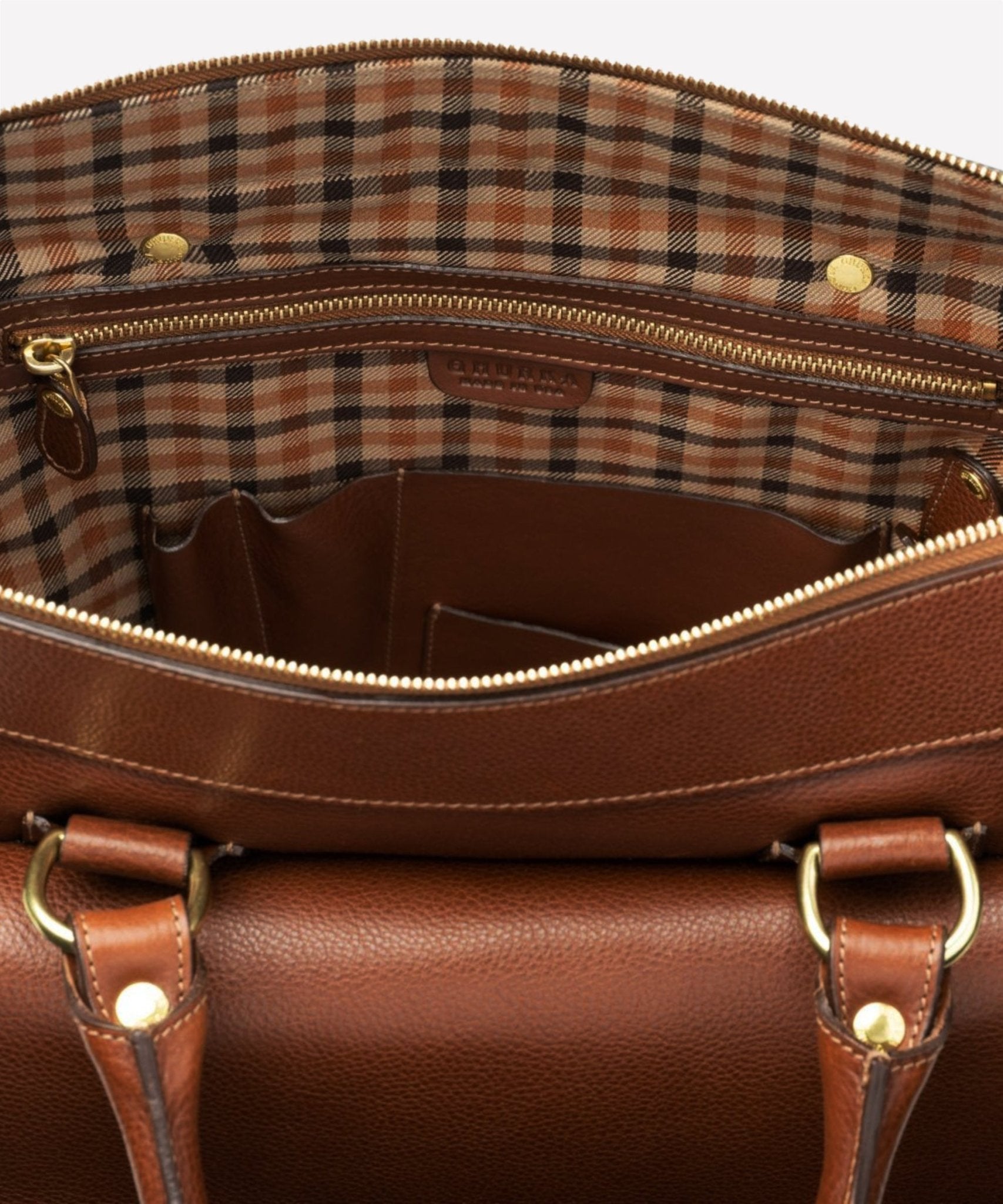 Overlander No. 3 | Vintage Chestnut Leather Tote | Ghurka