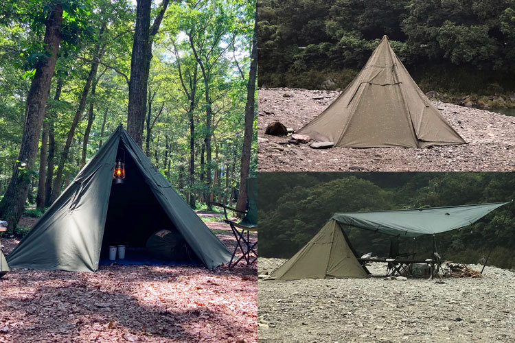 ルーマニア軍幕（オリーブ）3枚セット ルーマニア軍幕4枚セット