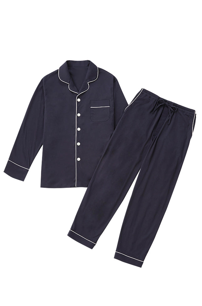 メンズ シルキーオーガニックコットンパジャマ – GOOD NIGHT SUIT