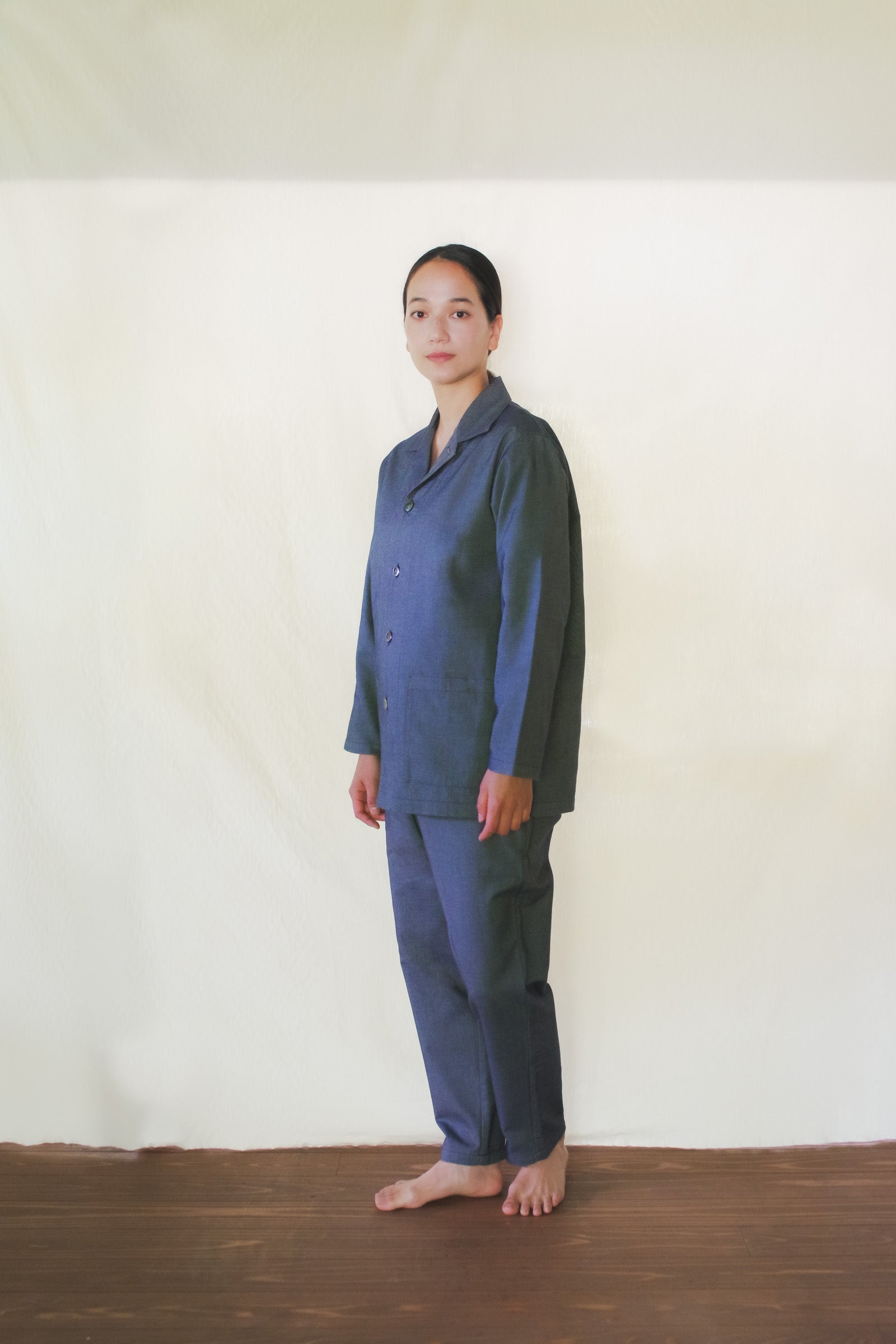 ユニセックスデニムオーガニックコットンパジャマ – GOOD NIGHT SUIT