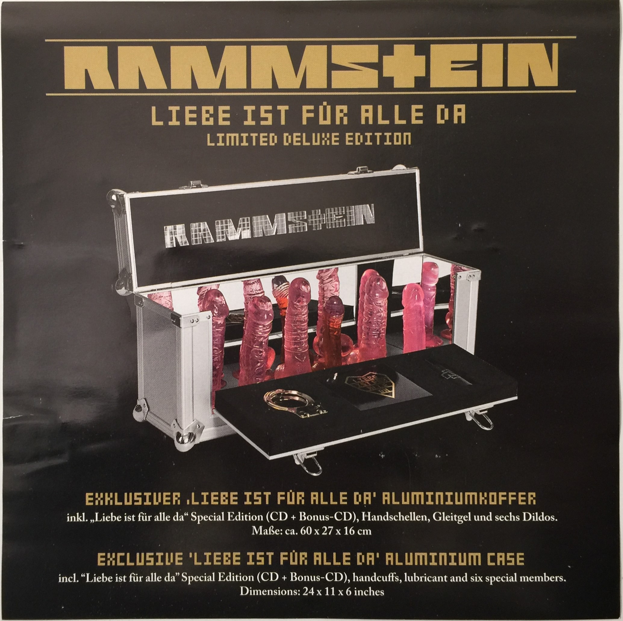Lot 420 - RAMMSTEIN - LIEBE IST FUR ALLE DA CD BOX SET