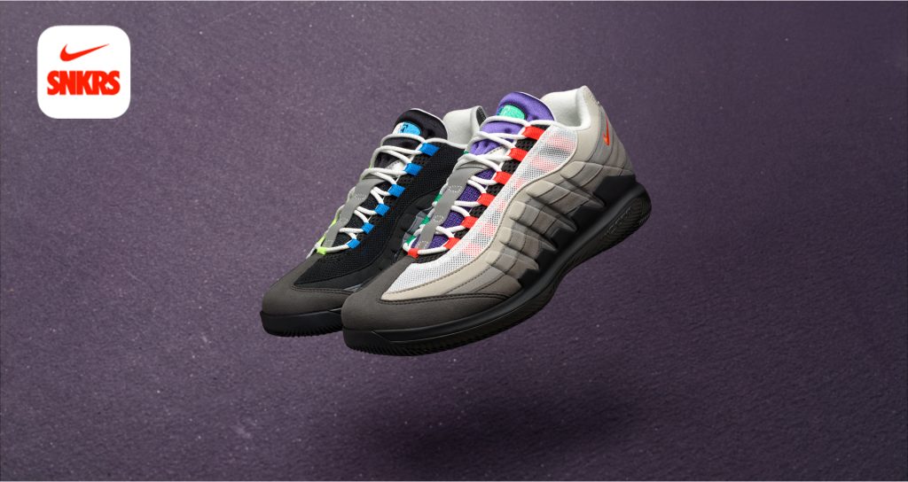 NIKE NIKECOURT VAPOR RF AM95 BLACK VOLT & GREEDYが3/21に国内発売