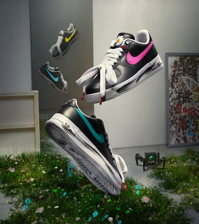 PEACEMINUSONE × NIKE AIR FORCE 1 PARA-NOISE 3.0が9/17に国内発売