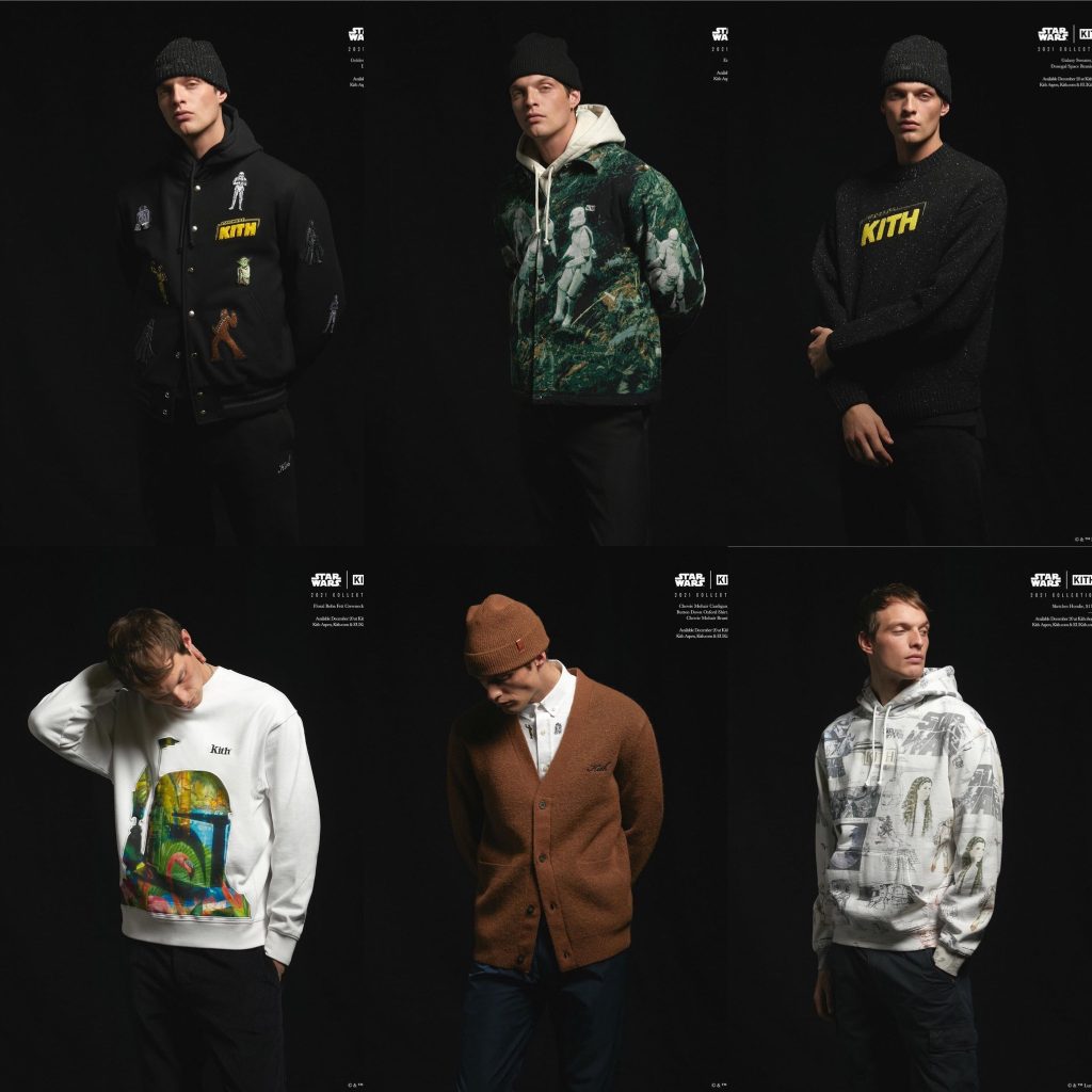 KITH × STAR WARS 21AW 21FW コラボアイテムが12/20に国内発売予定