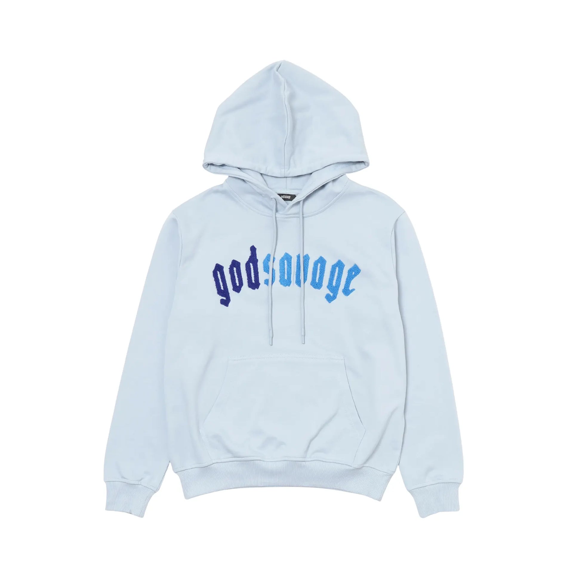 OG LOGO HOODIE - SKY BLUE – god savage