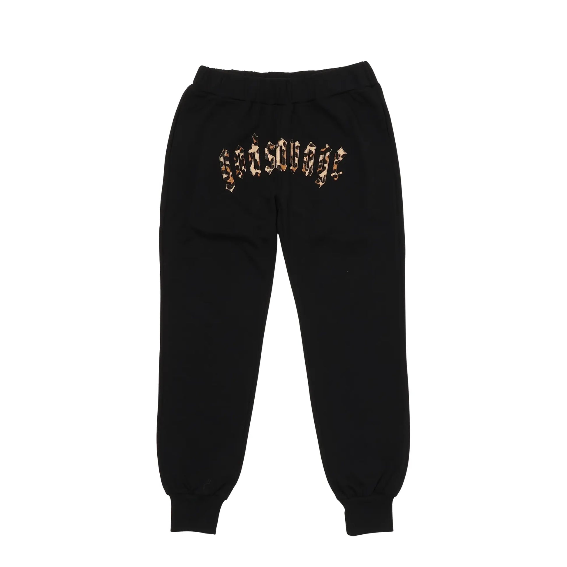 LEOPARD LOGO SWEATPANTS – god savage